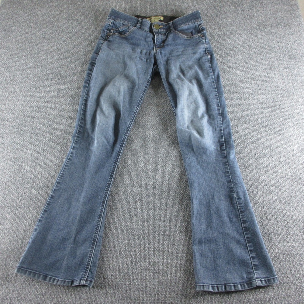 Democracy Jeans Womens 6 Blue Medium Wash Bootcut Stretch Denim Ab Solution